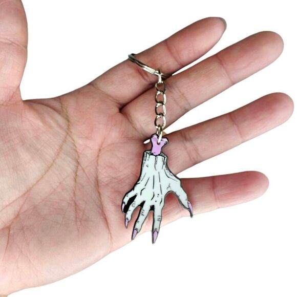 Acrylic Dead Zombie Hand Keychain - Picture 1 of 1